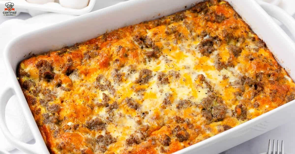 crescent roll breakfast casserole