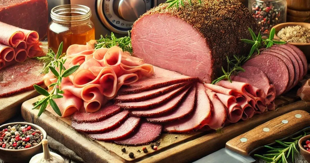 homemade deli meat