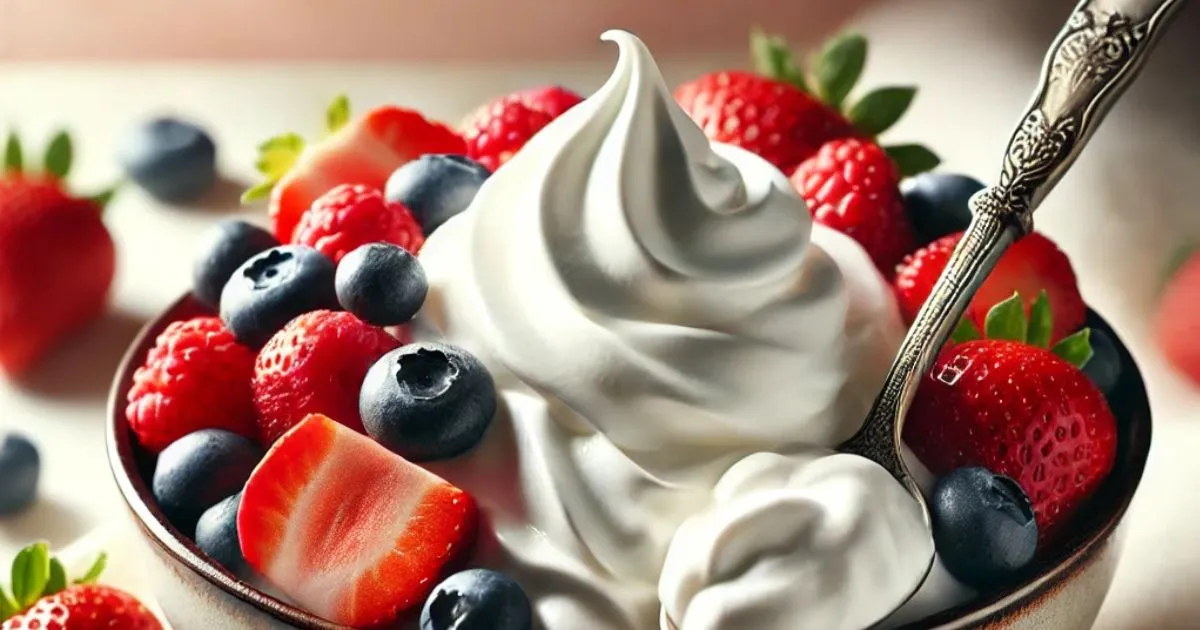 vegan whipped cream