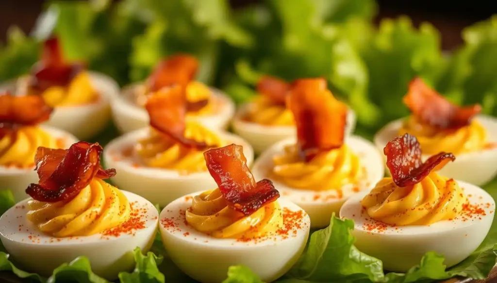 BLT Deviled Eggs