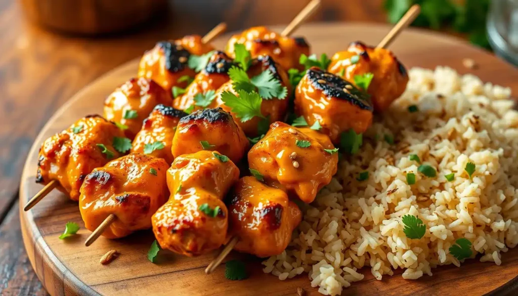 Butter Chicken Skewers