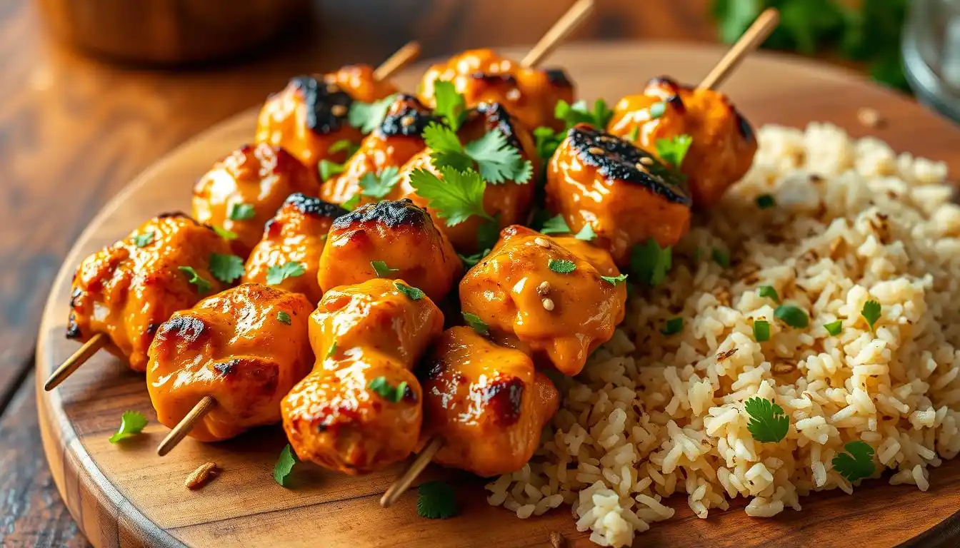 Butter Chicken Skewers