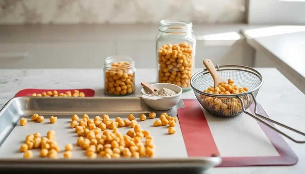 Ranch Roasted Chickpeas