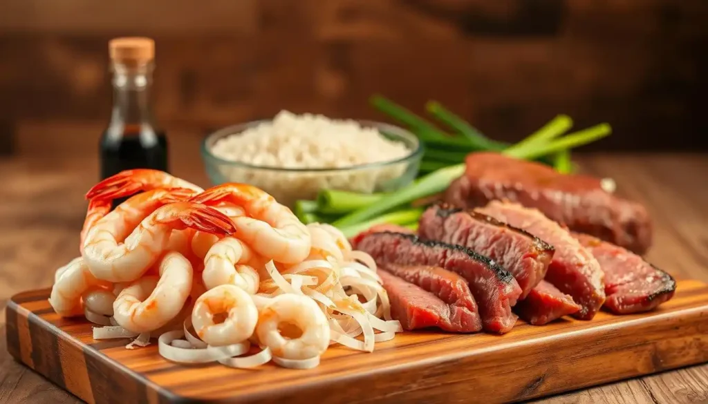 Shrimp & Steak Fried Rice Recipe
