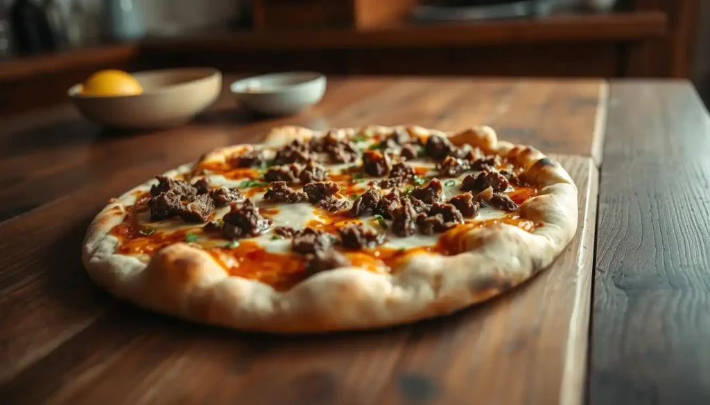 birria pizza​