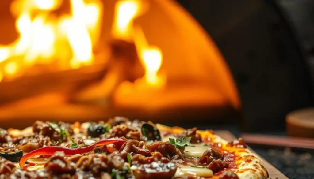 birria pizza​