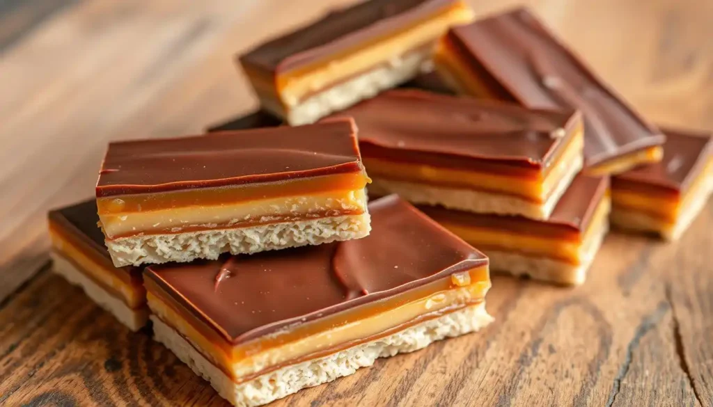 homemade twix bars healthy