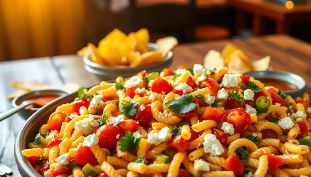 mexican street corn pasta salad​
