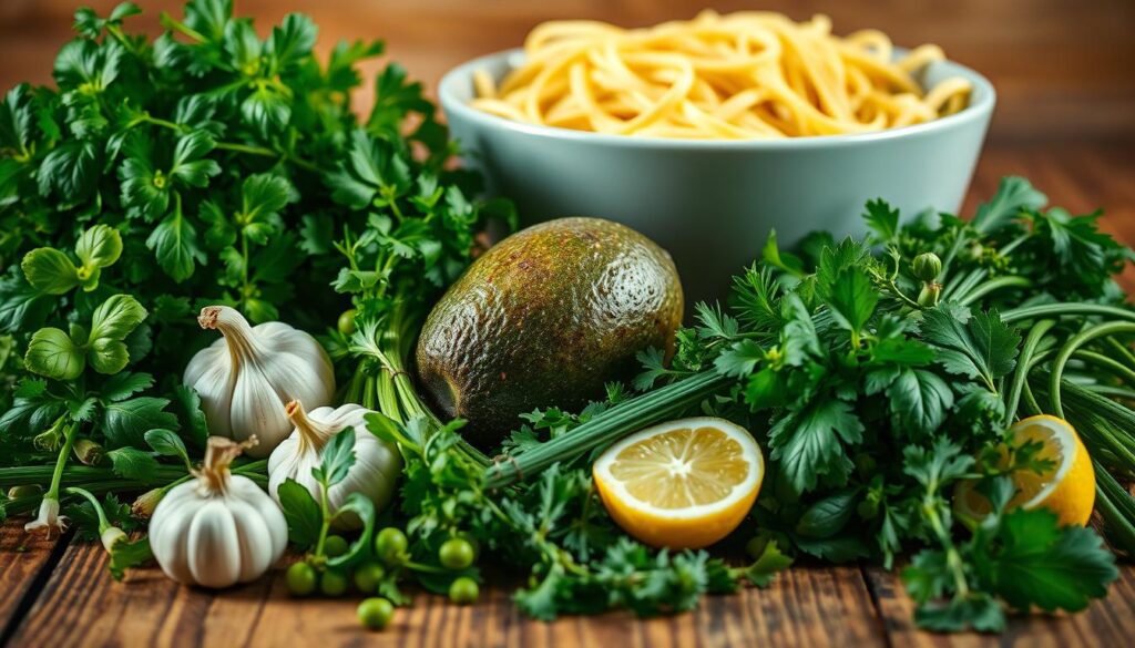 green goddess pasta